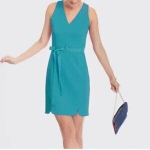 Draper James Women's Size 4 Blue Scalloped Dress
